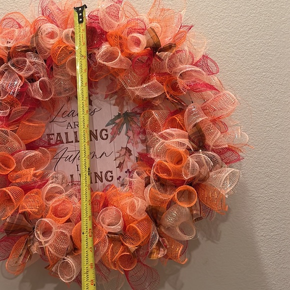 Handcrafted Fall Wreath - Picture 3 of 5